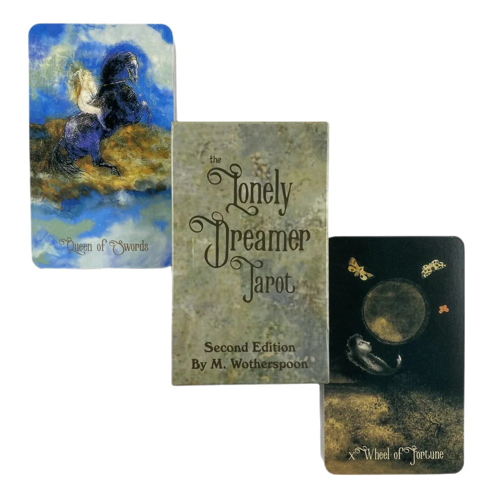 The Lonely Dreamer Tarot Cards A 80 Deck Oracle English Visions Divination 2nd Edition Borad Playing Games