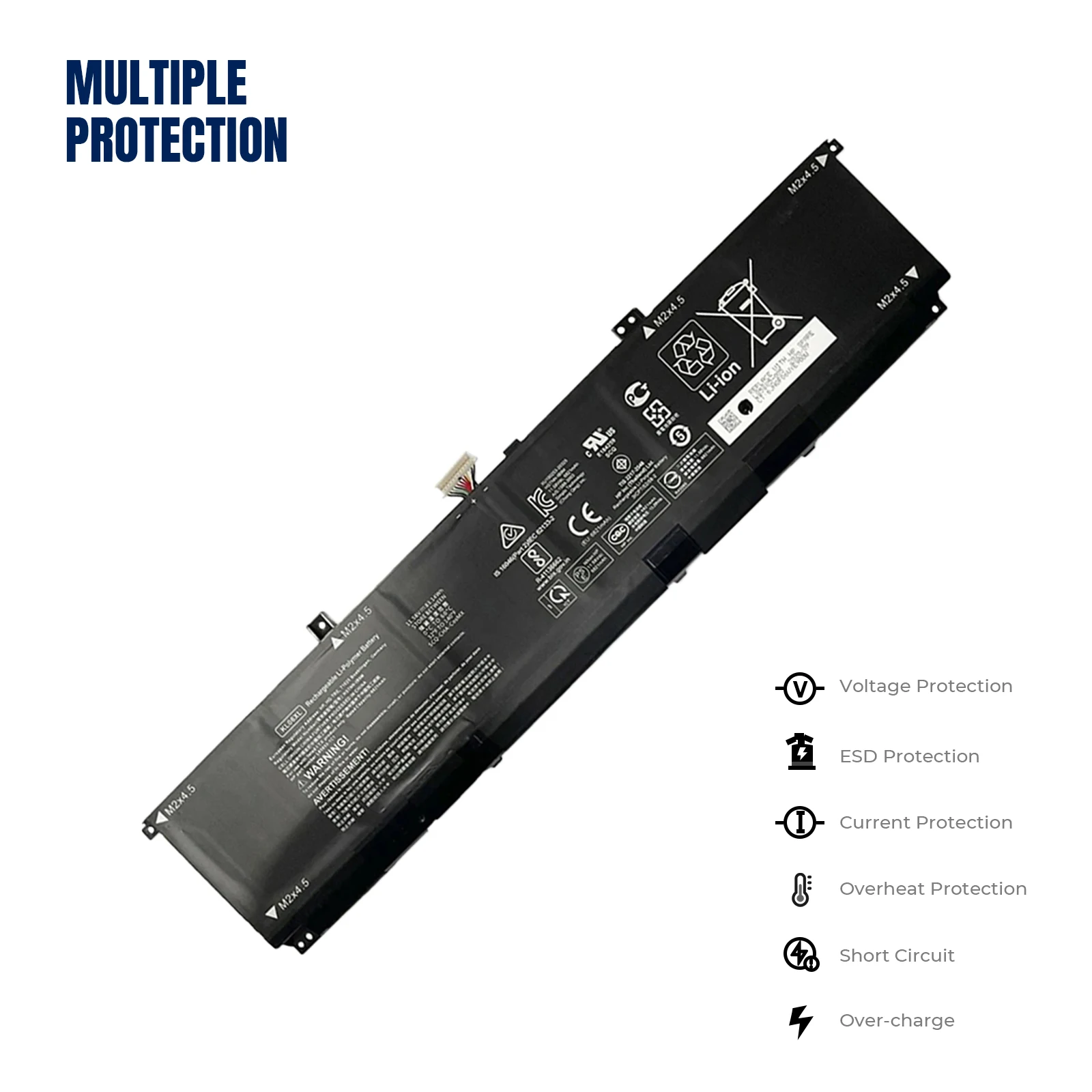 YOOFAN Batería de ordenador portátil KL06XL para Hp Envy 15-EP0000NS, 15-EP0000NU, 15-EP0001NK, 15-EP0098NR, Series HSTNN-IB9M