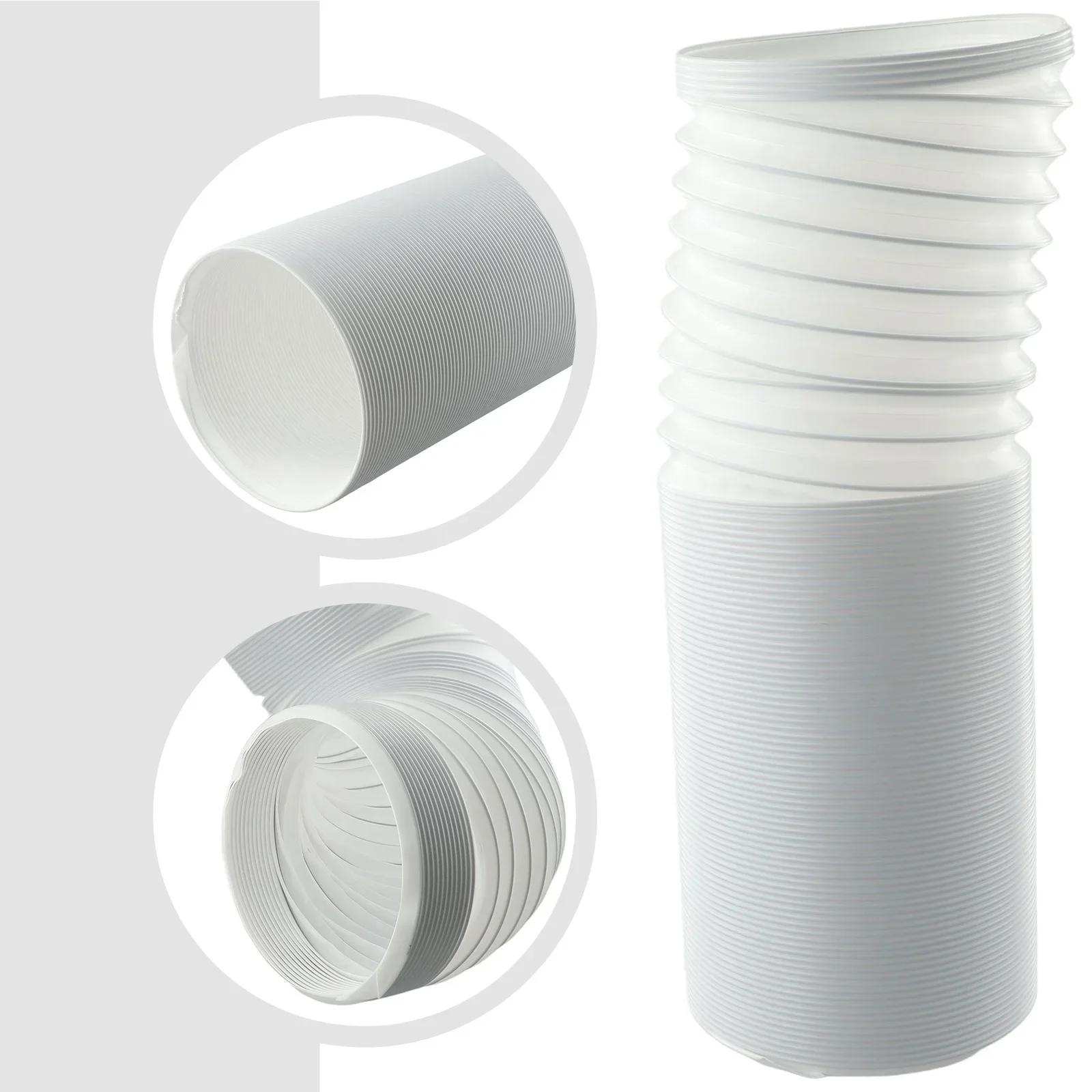 Steel Wire Exhaust Hose Tube 1 5M Length for Portable Air Conditioner 6 Inch Diameter Air Outlet Extension for Portable AC Use