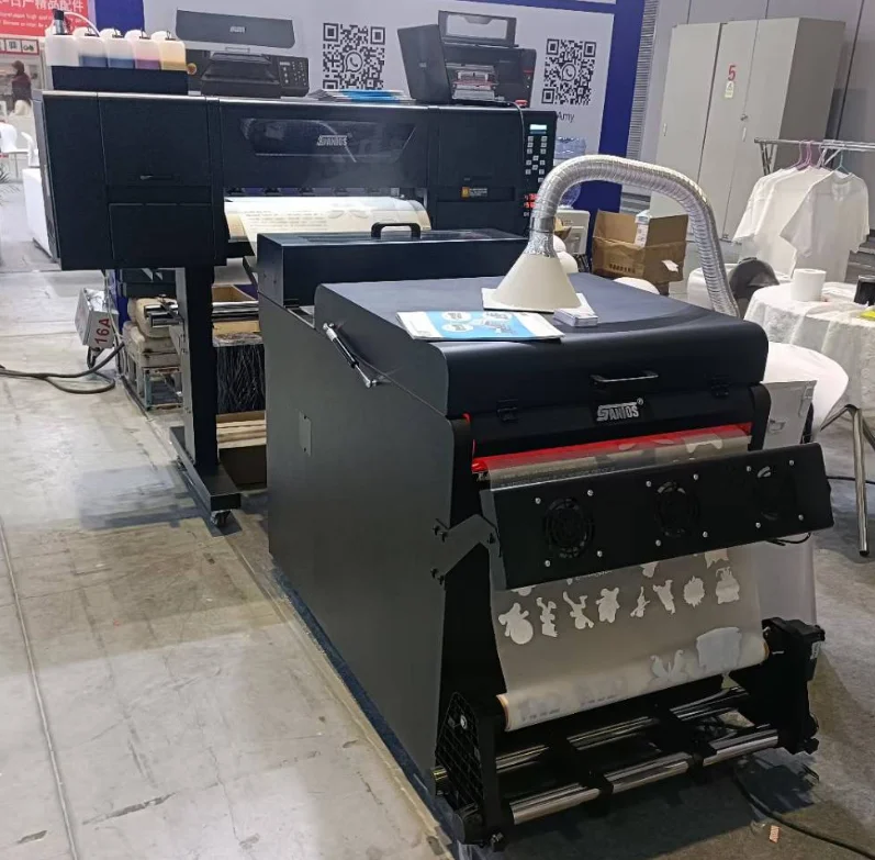 Santos Dtf Printer A1 Xp600 I1600a1 I3200A1 Head Hoson Board Dual Head Dtf Pet Film 60Cm Dtf Printer For Tshirt