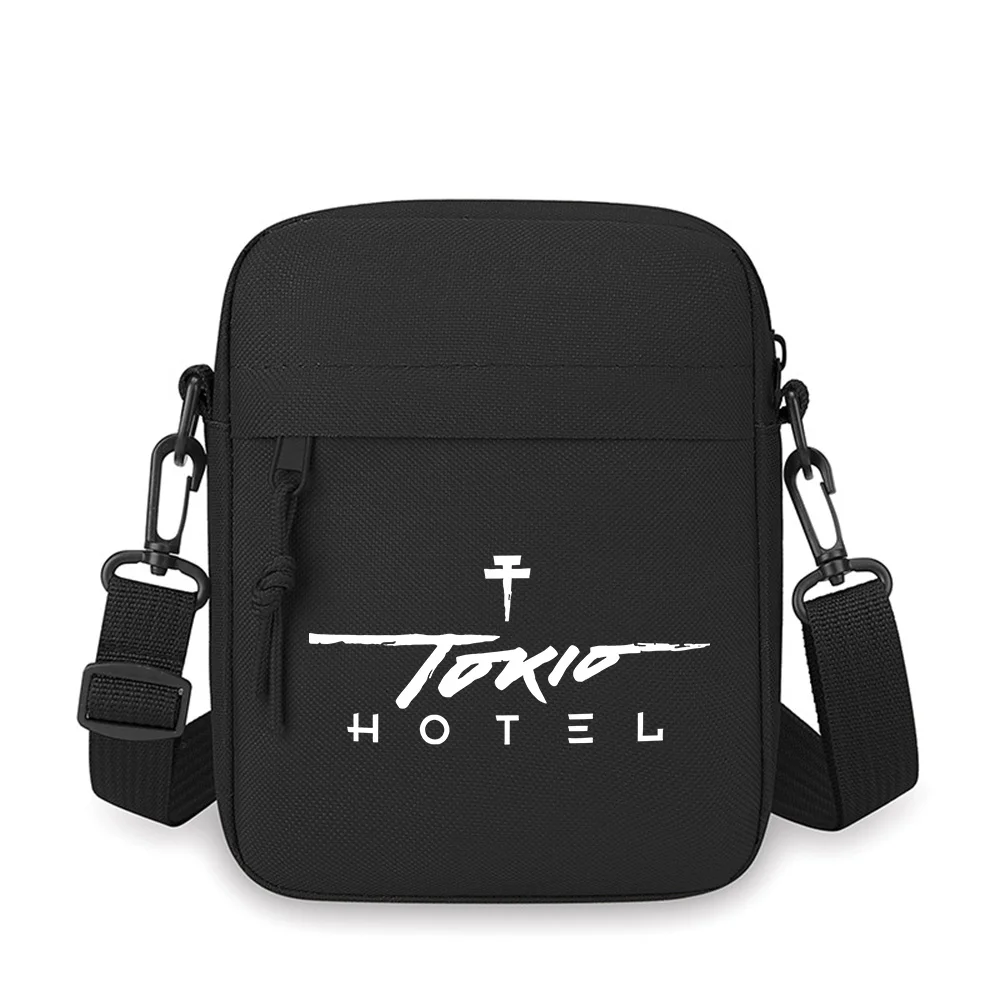 

Tokyo Hotel ,cross,horizontal line. Men Crossbody Bag Single Shoulder Women Cartoon Anime Film Printing Design Unisex