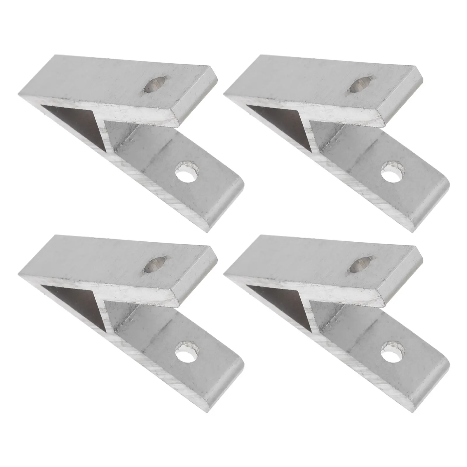 

4pcs 2020 Series Aluminum Extrusion Connector 45°/135° Angle Adjustable Secure Mounting Bracket Hanger Corner Support