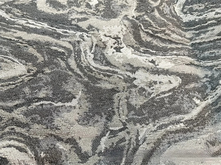 Tessuto spesso jacquard con motivo astratto retrò Per pantaloni, giacche, tovaglie, abbigliamento, tessuto fai da te