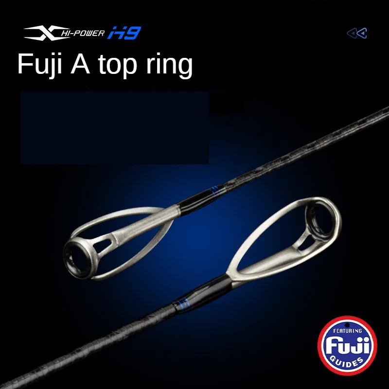 TEASER-Lure Rod ML MH M Power Fuji Guide Ring, Spinning Casting Sea Bass Rod, Bass Fishing Rod, Bait Wt 5-50g, 2.29m, 2.58m