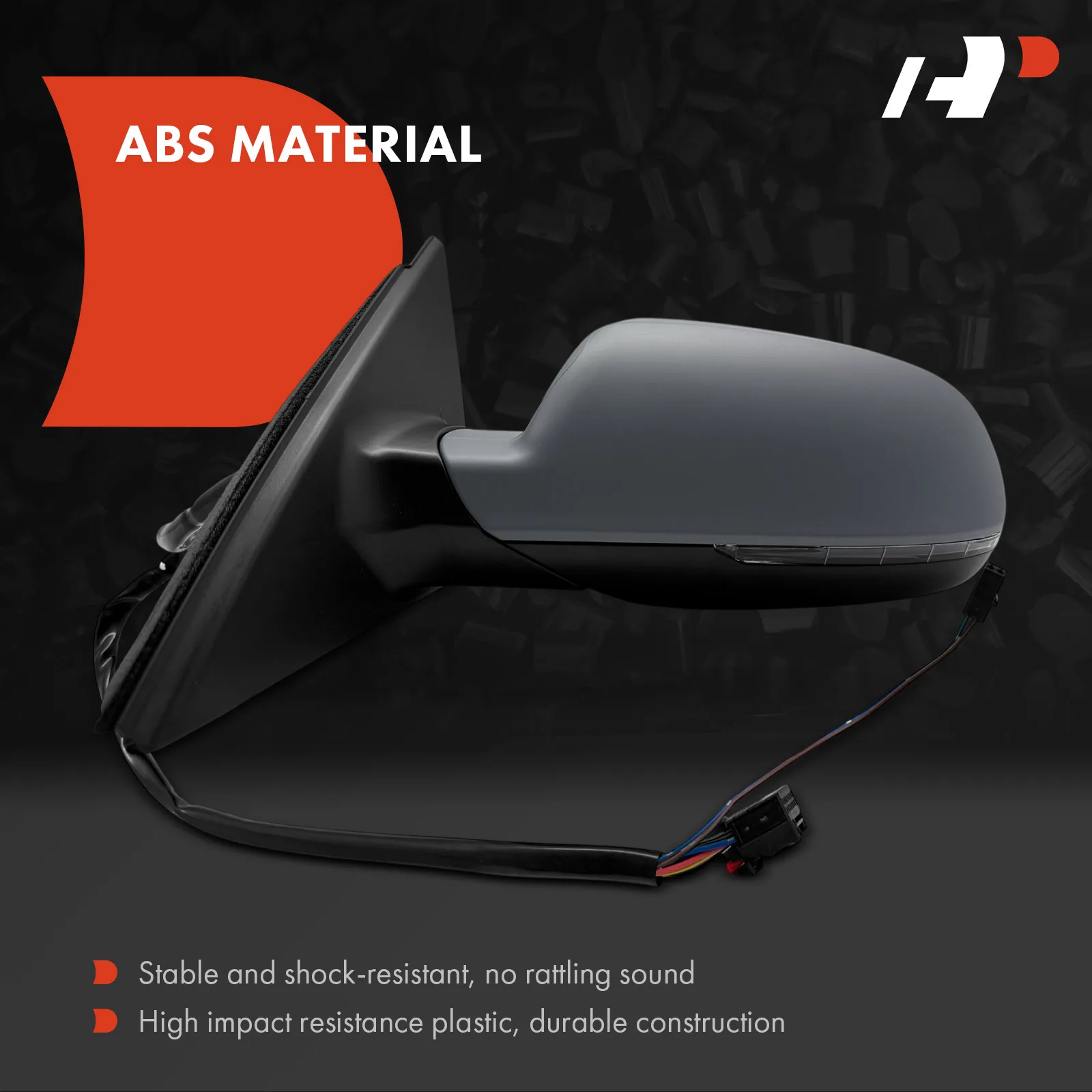 A-Premium Driver Side Power Door Mirror for Audi A4 A4 Quattro S4 2012-2016 Power Folding Turn Signal Light Heated Memory Recall