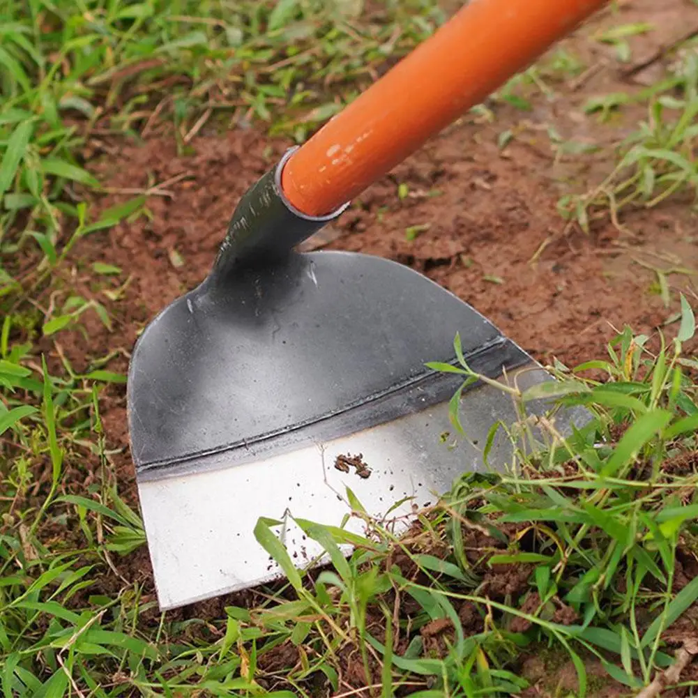 Heavy-Duty เหล็กฟาร์ม Hoe การเกษตร Weeding Hoe ปลูกผักสวนคลายดิน Weeding เครื่องมือสําหรับการเกษตร R5X7