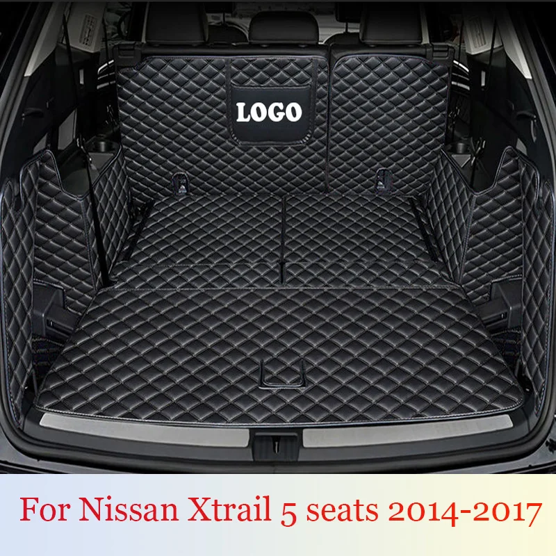 

Car Cargo Liner Floor Trunk Carpet Rugs Car Trunk Mats For For Nissan Xtrail 5 seats 2014 2015 2016 2017