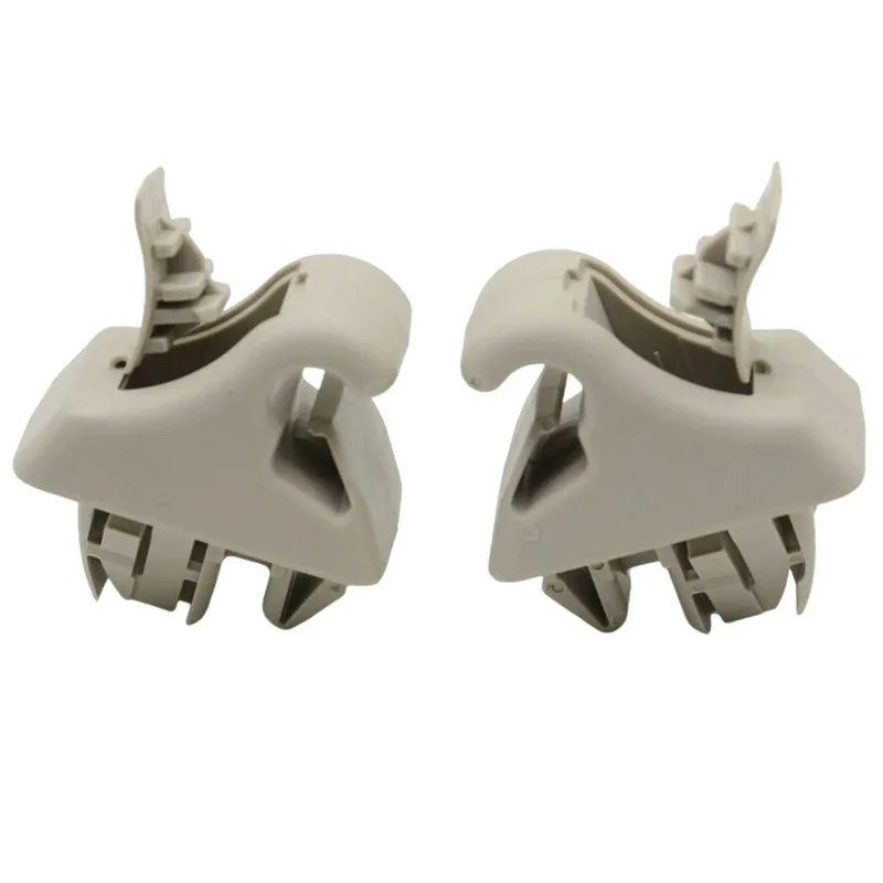 2pcs Car Sunshade Fixing Buckle Suitable For Mitsubishi Pajero V73V77V93V97 Support Makeup Mirror Clip Interior Hook Bracket Y58