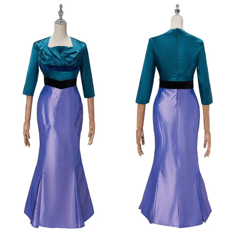 xixixi Greatest Showman Lettie Lutz The Bearded Cosplay Costume Mermaid Dress Halloween Carnival Outfit Cocktail Party