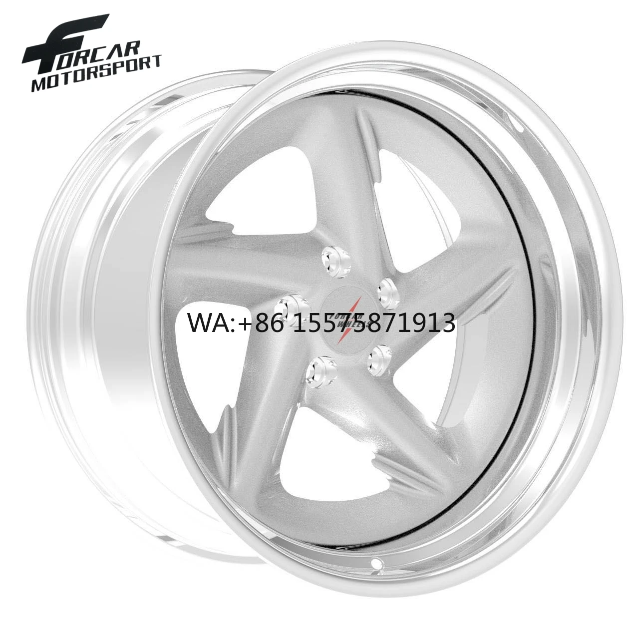 

Custom Two-piece Forged Wheels 18~24 Inch Aluminum Passenger Racing Car Rims