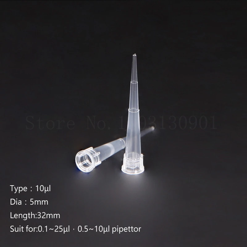 10ul 200ul 1000ul 5ml 10ml Lab Disposable PP Plastic Pipette Tips For Microbiological Test Pipettor Tips