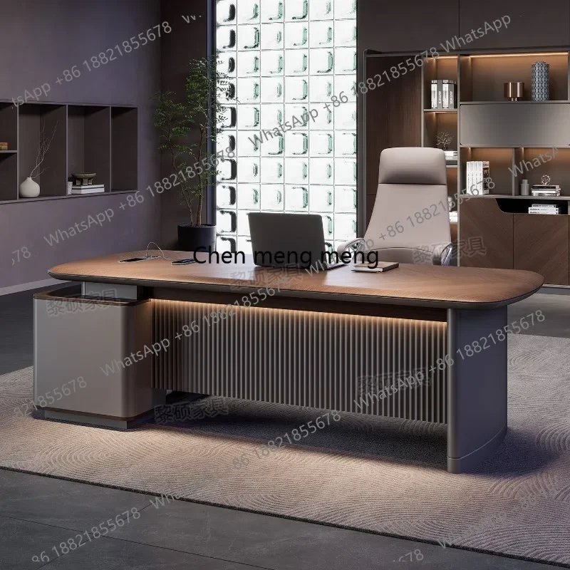 

F150 fashion Large size office desk luxury design Save space creative computer office desk executive meuble bureau home products