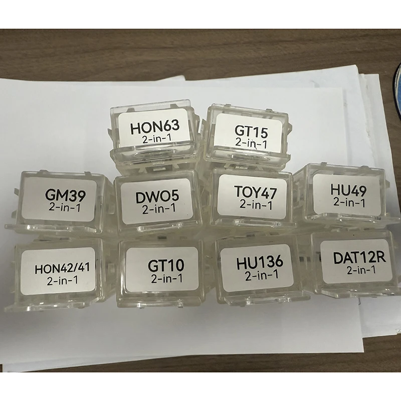 

Lishi 2-in-1 HON63 GT15 GM39 DWO5 TOY47 HU49 HON42/41 GT10 HU136 DAT12R Tool For Fiat For Lveco For Lsuzu For GM For Toyota