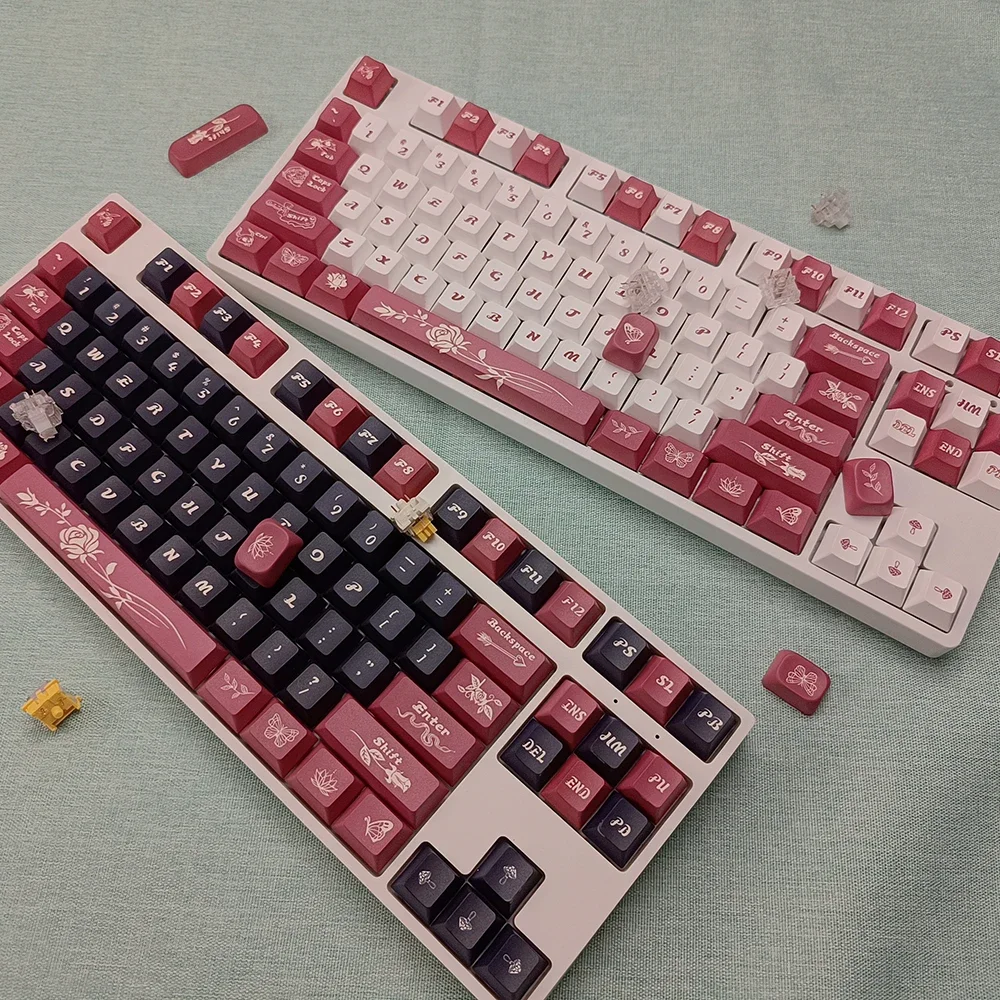 Original QX3 mechanical keyboard keycaps, all five-sided sublimation