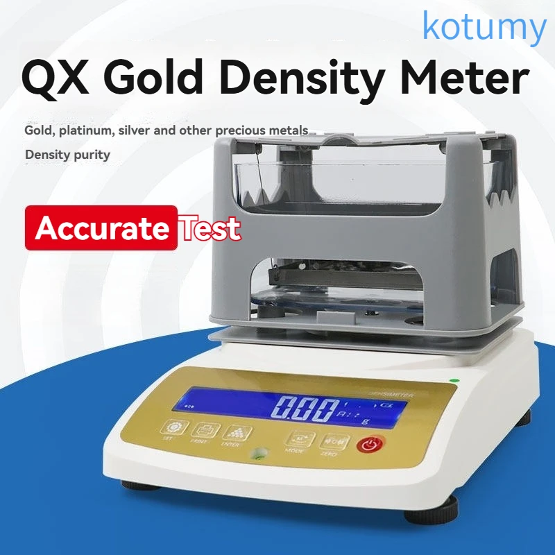 110V/220V KOTUMY Electronic Density Meter Precious Metal Detector Gold Silver Platinum Purity and Authenticity Tester