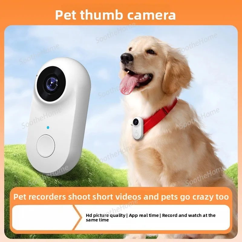 WIFI Thumb Camera, High-definition Sports Recorder, Motorcycle Riding, Vehicle Video Recorder, Pet  Mini Camera Wifi