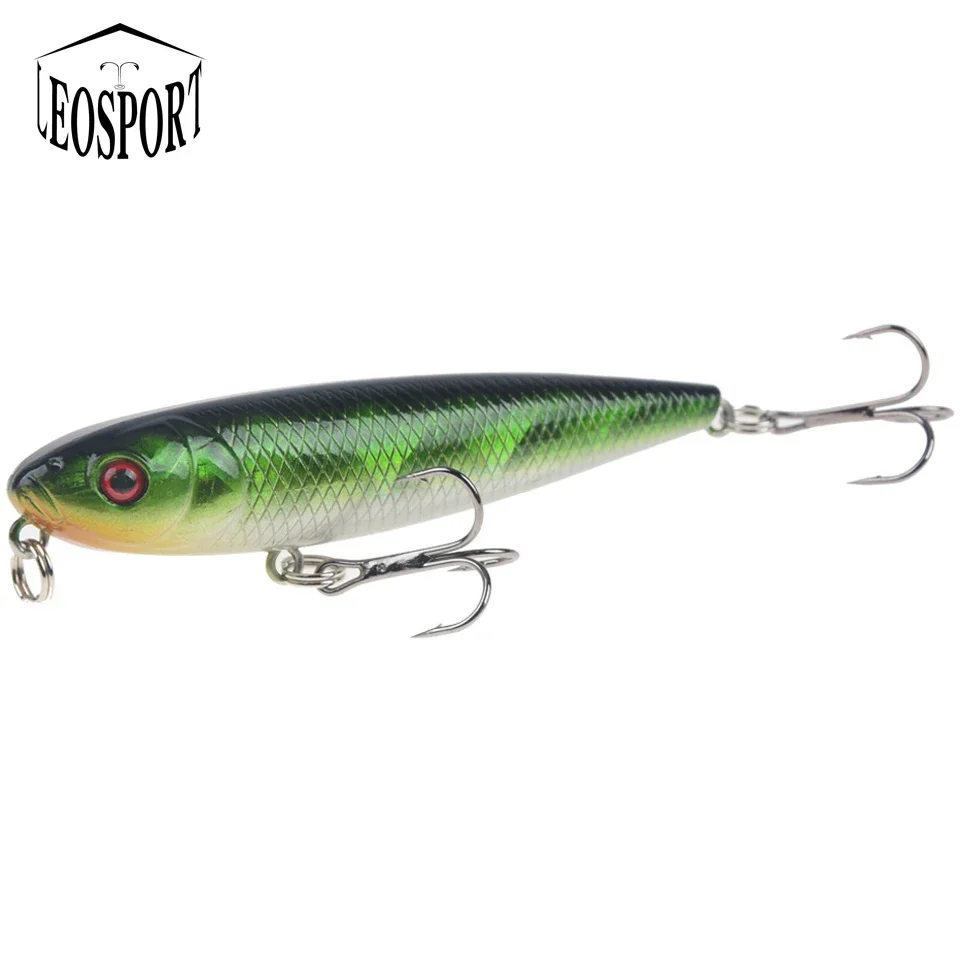 1 шт., жесткая приманка 8 см, 9,5 г