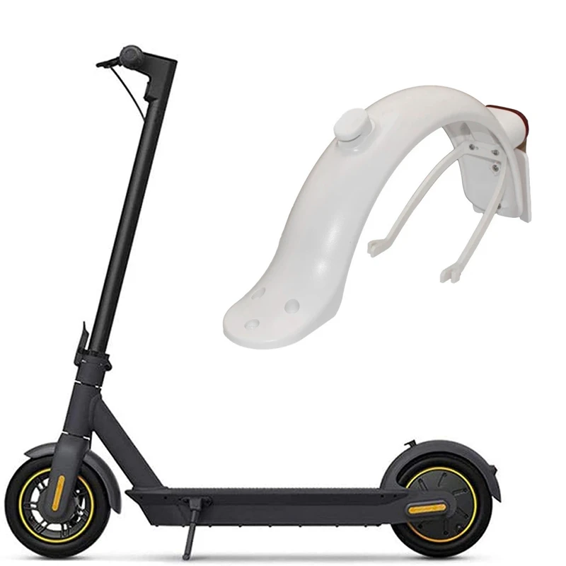 Guardabarros trasero para patinete eléctrico, guardabarros ligero con luz de freno para Xiaomi M365, S1 PRO, PRO2