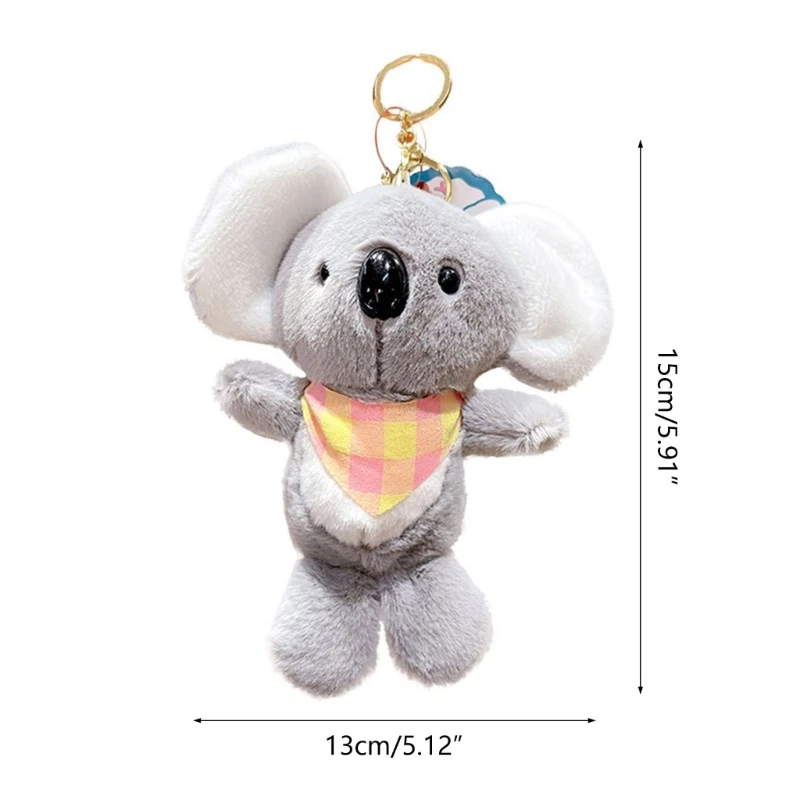 Koala sleutelhanger charme Koala sleutelhanger hanger mobiele telefoon charme voor tas decoratie