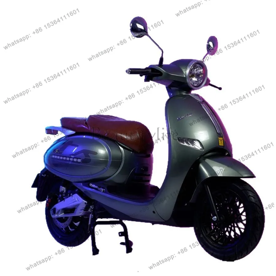 Motorcycle cross-border electric vehicle export special retro electric bicycle