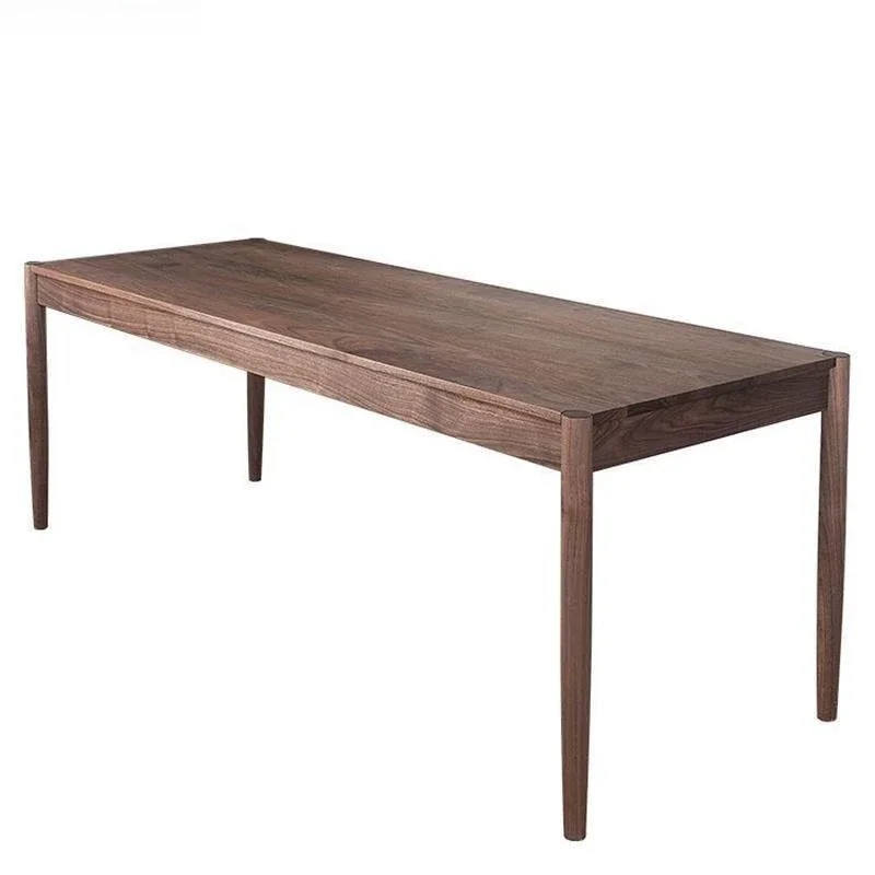 

all solid wood tea table tea chair black walnut zen modern simple light luxury living room home table chair