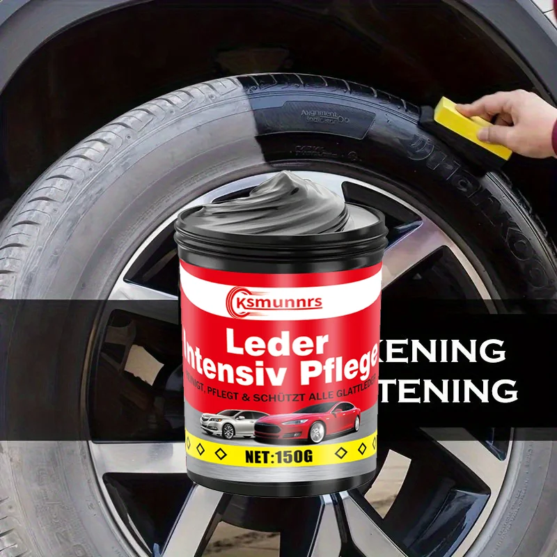 NEW !! Car Interior Renovation Wax, Plastic Parts Renovation, Leather Gloss Wax, Tire Protection Oil, Black Vehicle Yellowing