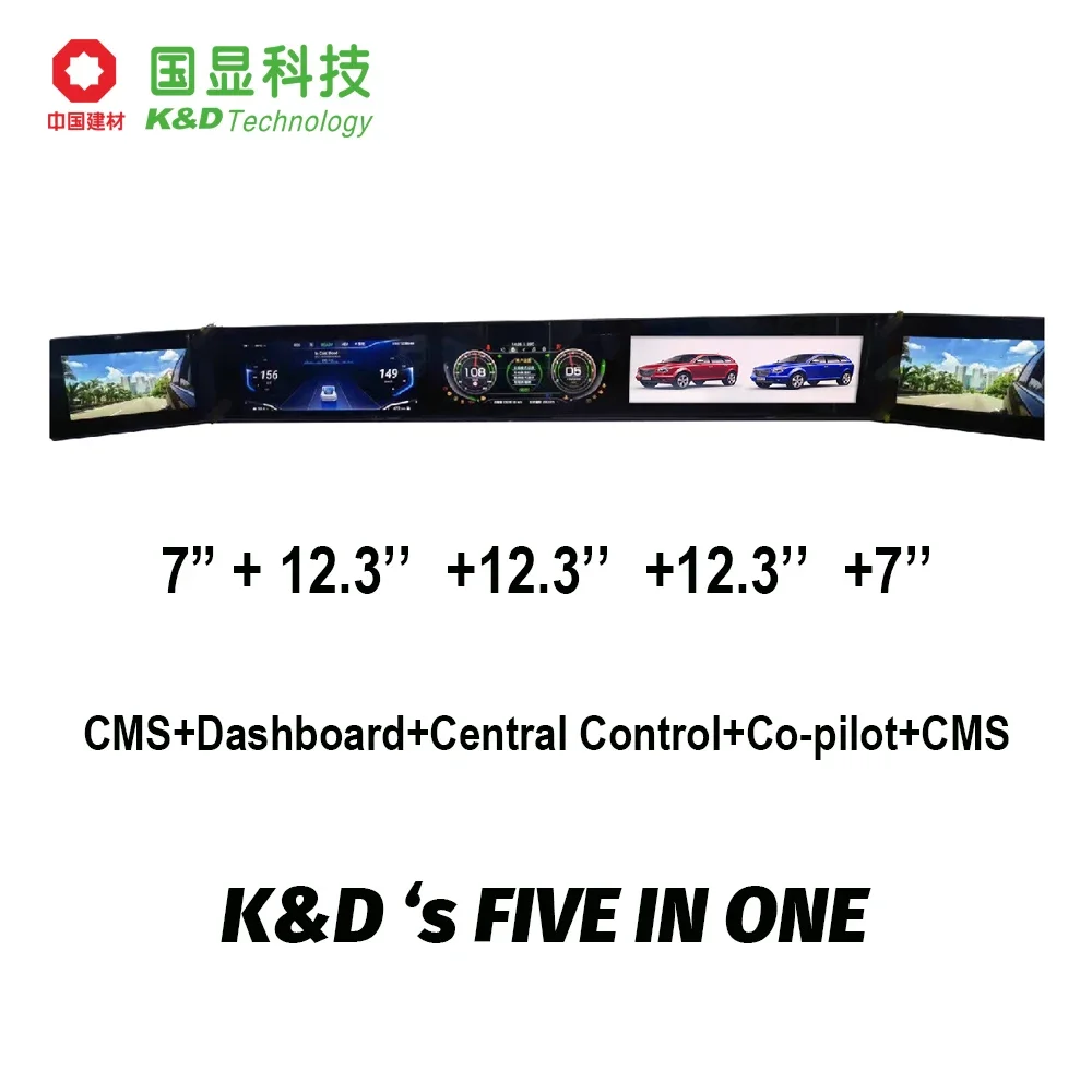 K&D 14 inch AGAFAR display tft car dashboard display lcd LVDS interface 1920*1080res. automotive electric vehicle display module