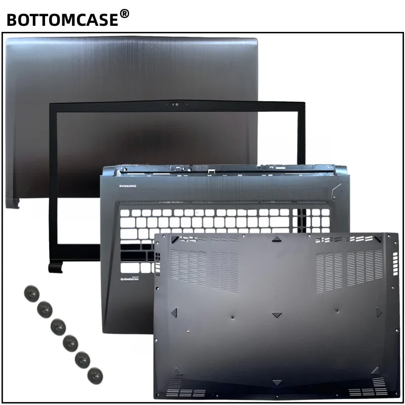 New For BOTTOMCASE® GS73 GS73VR MS-17B1 17B3 17B4 17B7 Laptop LCD Back Cover/Front Bezel/  Palmrest Cover /Bottom Base cover