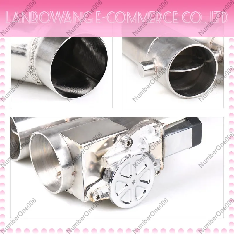 Suitable for Retrofitting Exhaust Pipes with Dual Open Exhaust Valves and Stainless Steel Voice Conversion Remote Control