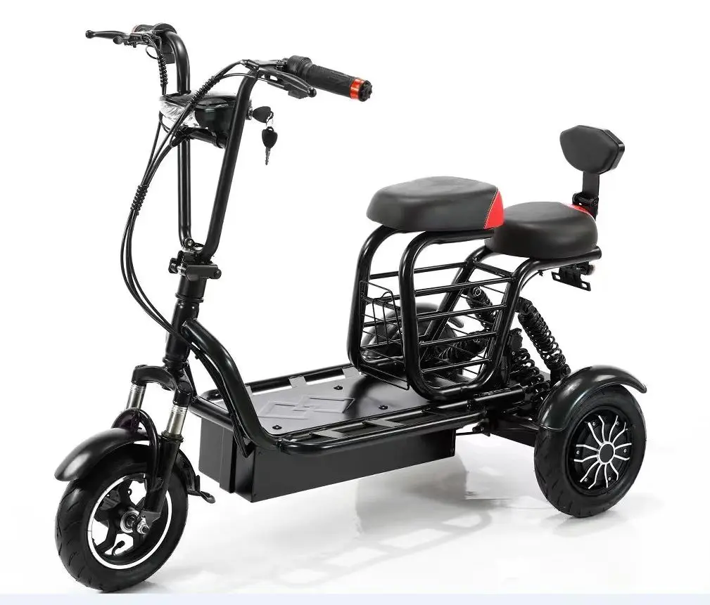 Factory Sales High Quality 2 Wheels 500w Electric Scooters 350w 48v Electric City Scooter for Kids Cargo With Basketcustom