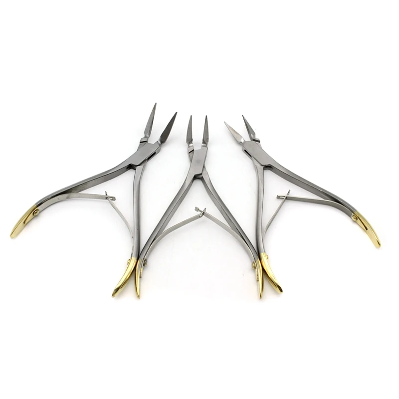 Dental Residual Root Tweezers Forceps Tooth Extractor Plier Fragment Minimally Invasive Cutter Stainless Dentistry Tools