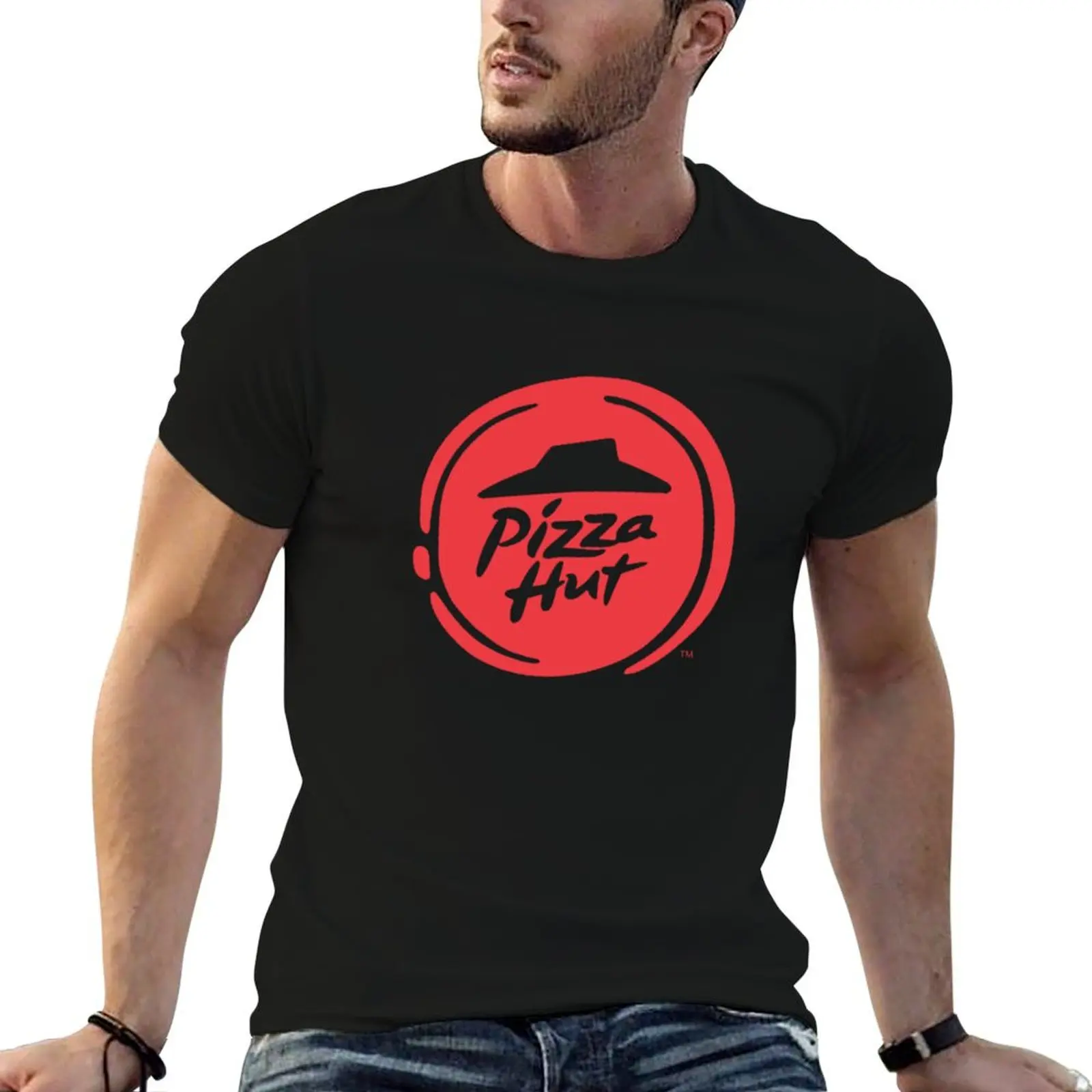 

pizza hut T-Shirt cute tops new edition anime clothes designer t shirt men