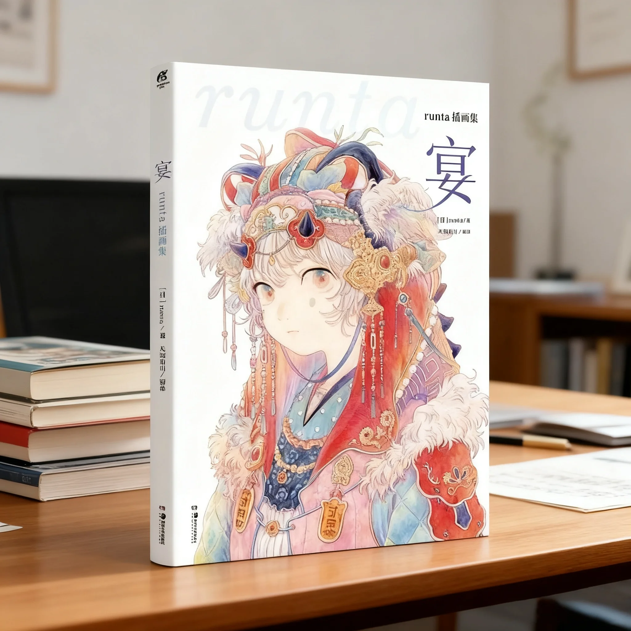 

Yan: Runta Illustration Collection book Exotic Ethnic Style Adventure Illustrations: Tutorial & Work Explanations