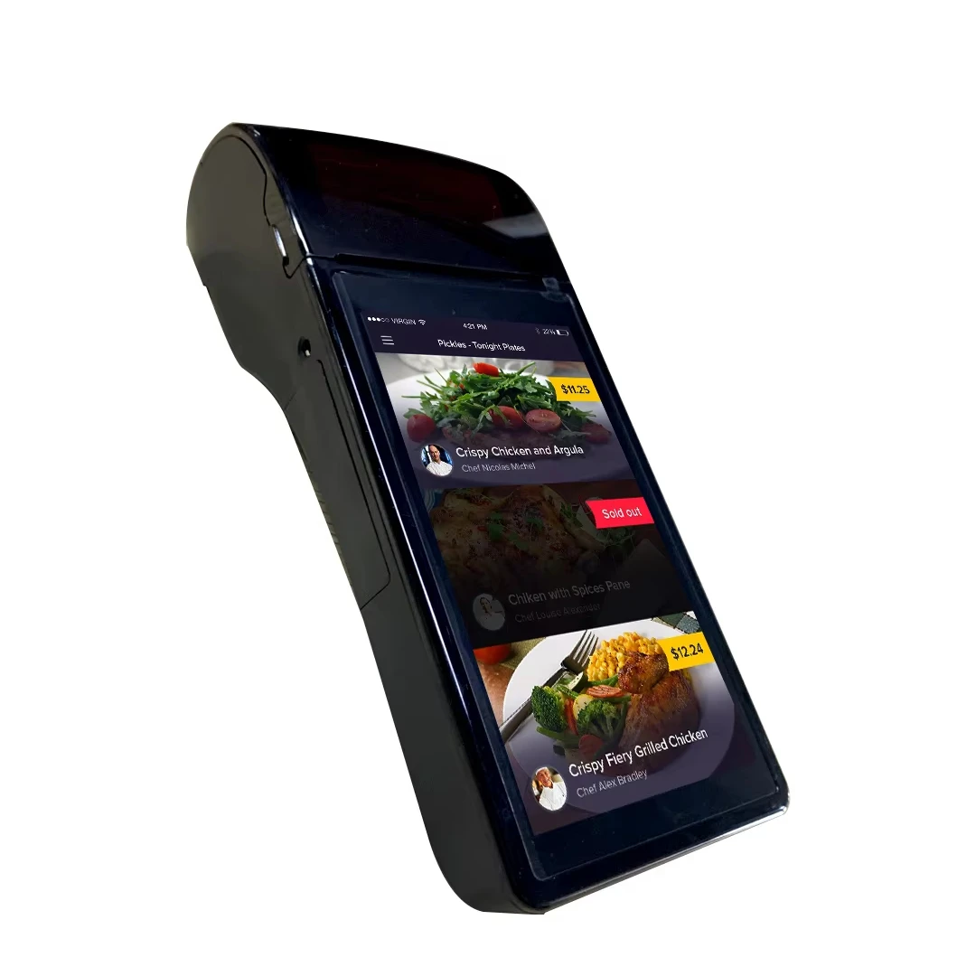 

All-in-One Android POS Terminal: Portable with Printer, NFC, WiFi, 4G Ideal for Retail & Restaurant Payments Pos System