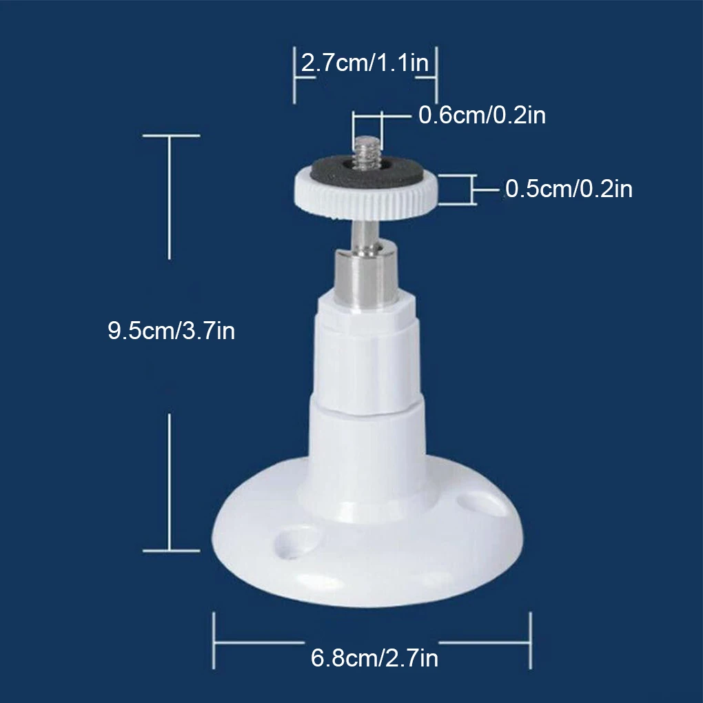 Soporte de montaje en pared para cámara de 4 piezas, soporte ajustable de 360 ° para cámara de interior y exterior, de alta calidad, para el hogar