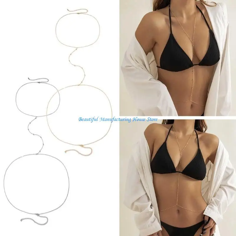 سلاسل بيكيني E56A هدية مواد مجوهر