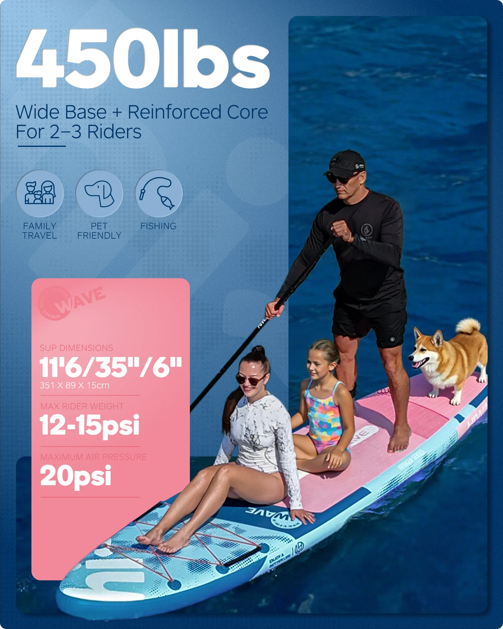 2026 New sup Stand up Paddle Board Surfboard Isup Board Inflatable Paddle Board for Family
