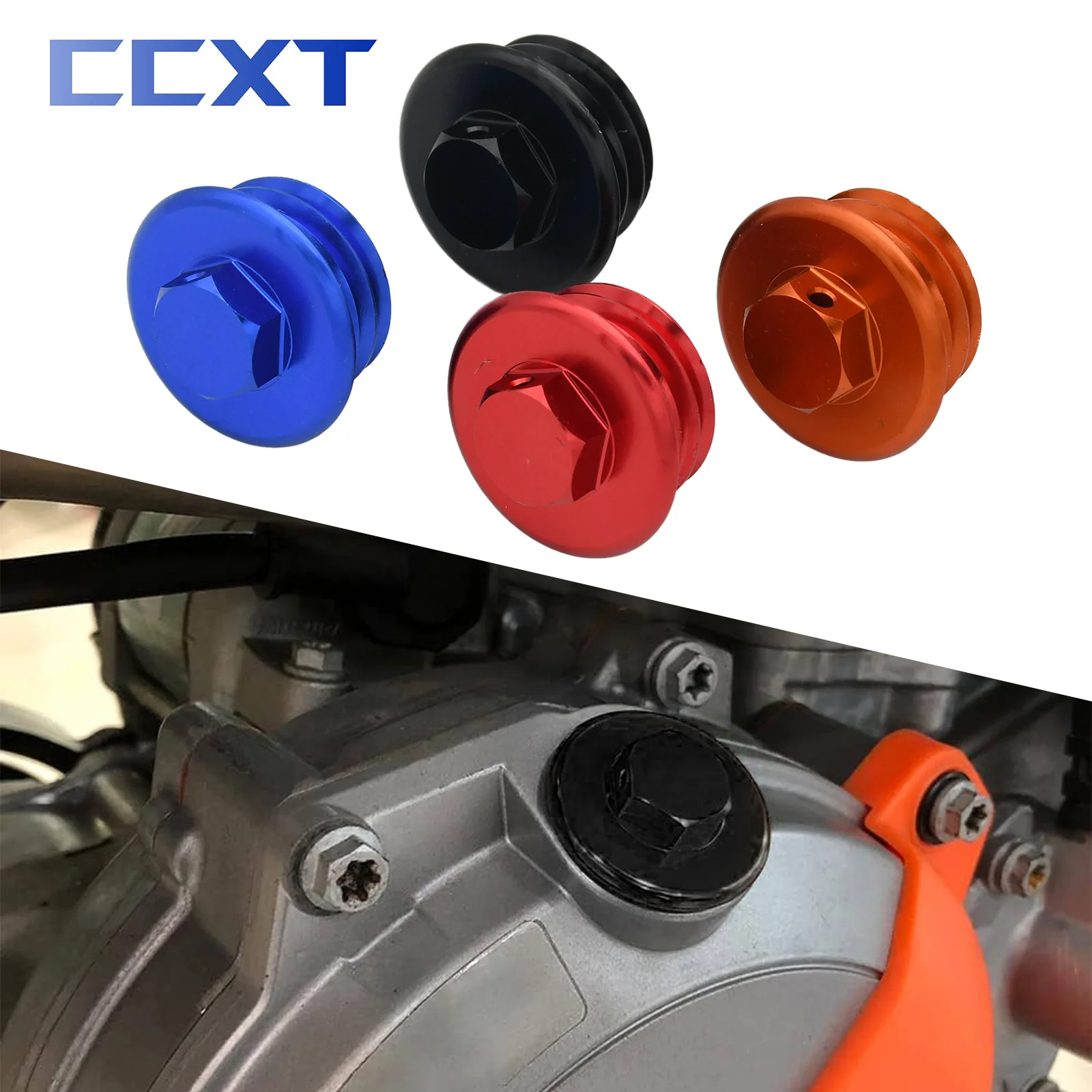 Motorcycle CNC Engine Oil Filler Plug Cap Cover For KTM EXC EXCF SX SXF XC XCF XCW XCFW SXS MXC For Husqvarna TC TE TX FC FE FX