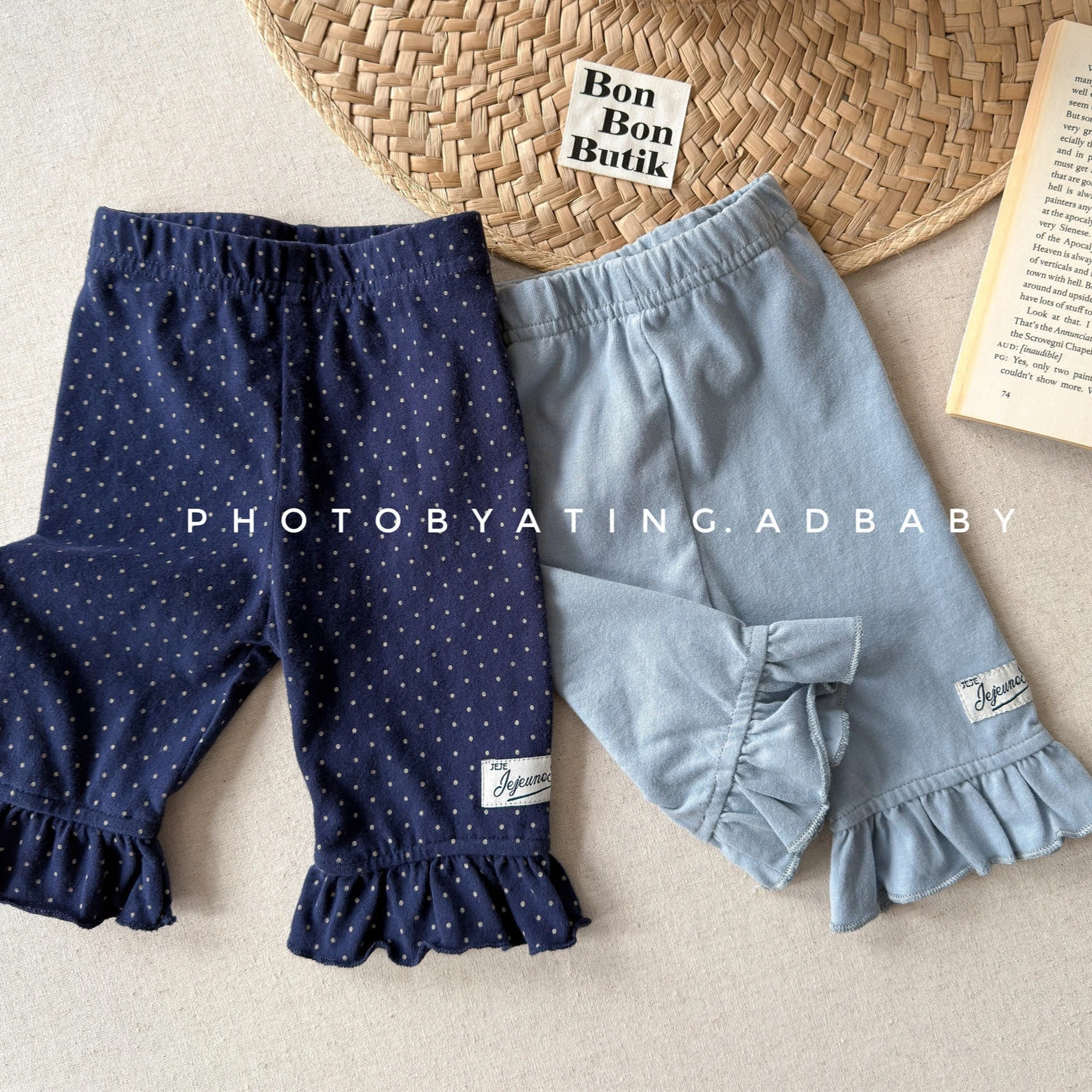 Girls Pants 2026 Spring and Summer New Children's Clothing Korean Style Girl Baby Casual High Waist Lace Five Minute Pants