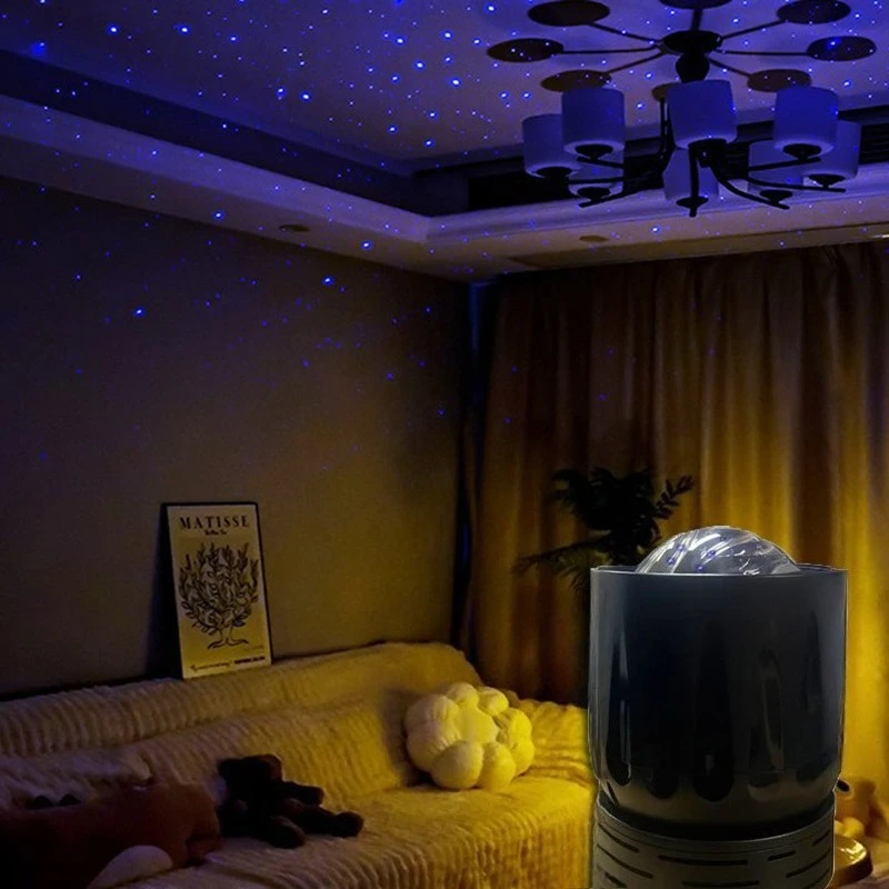 Проекционный светильник для спальни, звездное небо, окружающий свет, новинка, проектор Galaxy, домашний красочный верхний ночник, ночник для сна
