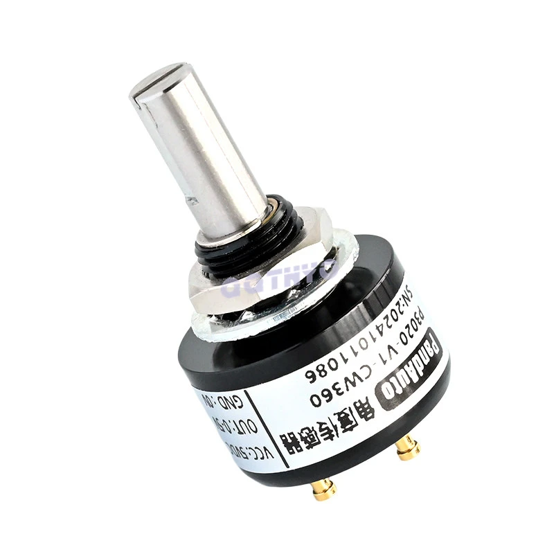 P3020-V1-CW360 5VDC 0-360 Degree Circle Magnetic Hall Angle Sensor Digital Potentiometer 0-5V 0-3V3DC output