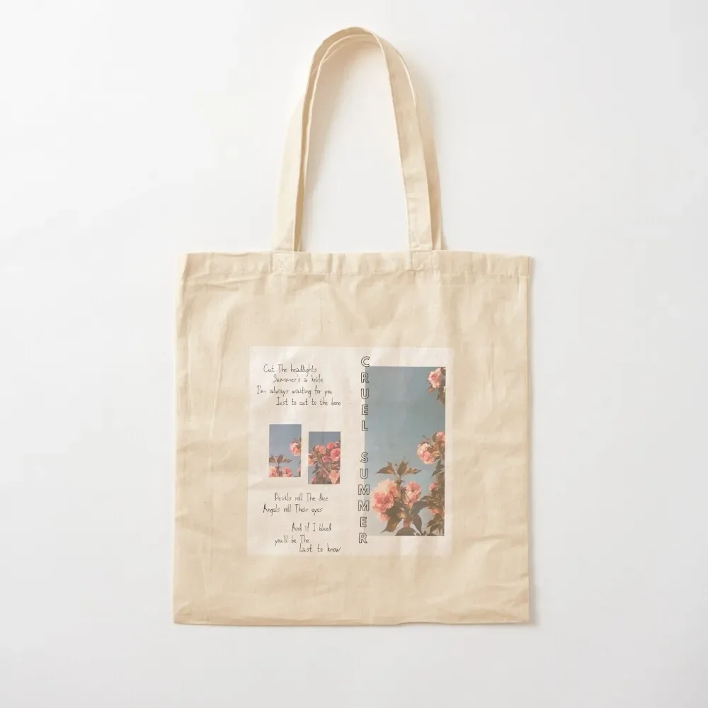 

cruel summer Tote Bag shopping cart bags Women's bag Tote Bag