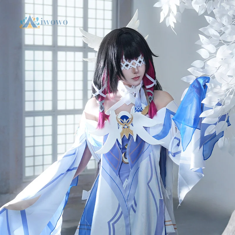 

New Game Genshin Impact Columbina Cosplay Costume XS-XXXL Uniform Halloween Carnival Christmas Role Play Party Anime Clothes
