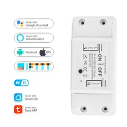 WIFI Switch Smart Home Automation Relay Module Tuya Timing Wireless Remote Control DIY Light Switch Works with Alexa Google Home