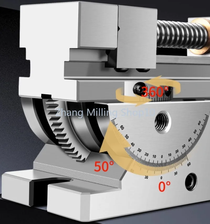 High Precision 2 Inch Universal Grinder Precision Vise Screw Sine Slope Adjustable Angle Screw Tool