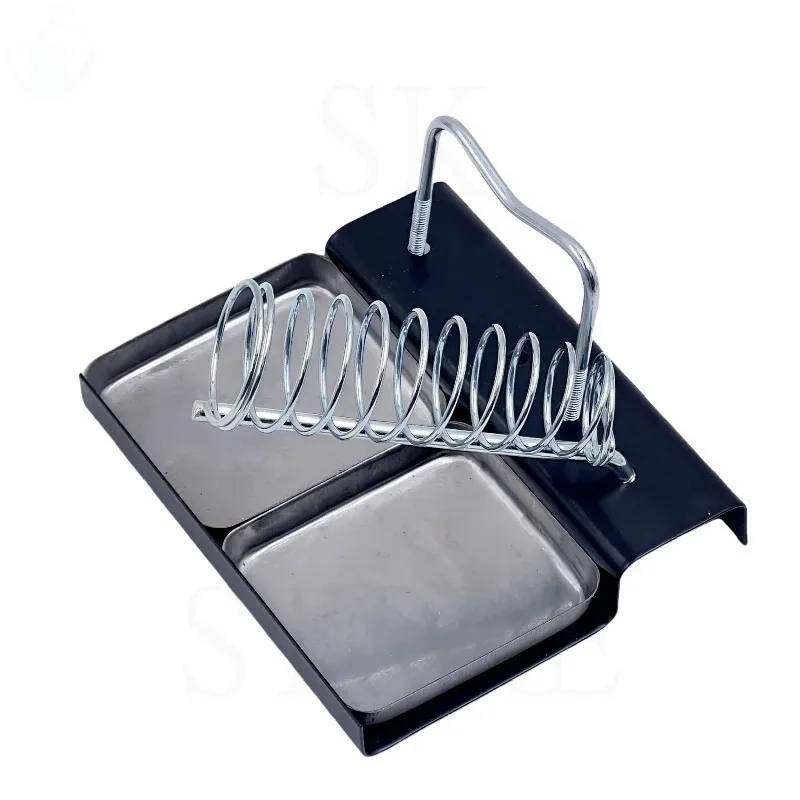 1pcs Dual Grid Soldering Iron Holder Soldering Iron Rests Double Rack For DIY Enthusiasts For Electronics Repair Solder Station