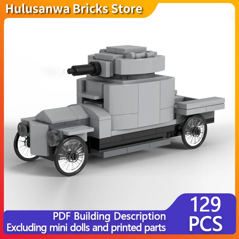 

Военная модель бронеавтомобиля MOC, строительные кирпичи, военное оборудование, модульные технологии, подарки, праздник, сборка, детские игрушки, костюм