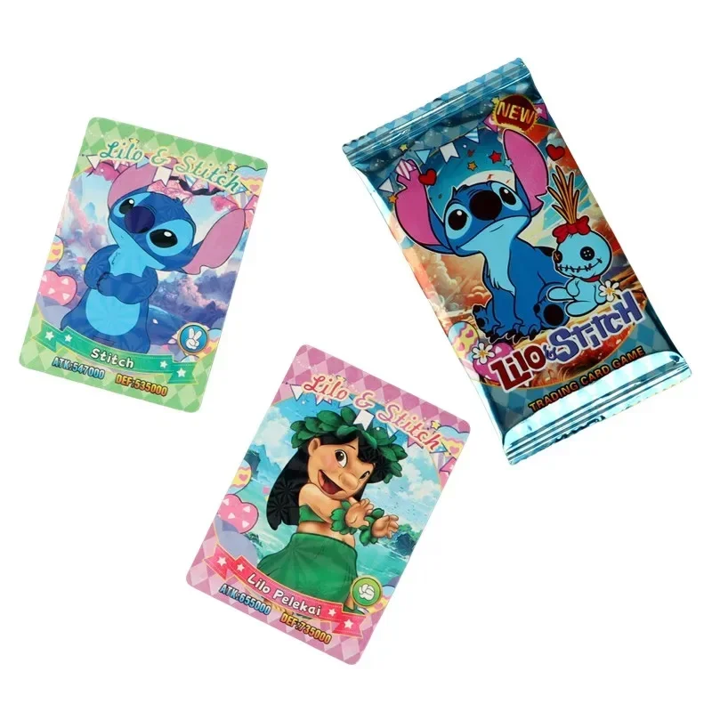 288Pcs/Box Disney Stitch Card Anime Collector Card Peripheral Gifts Toys