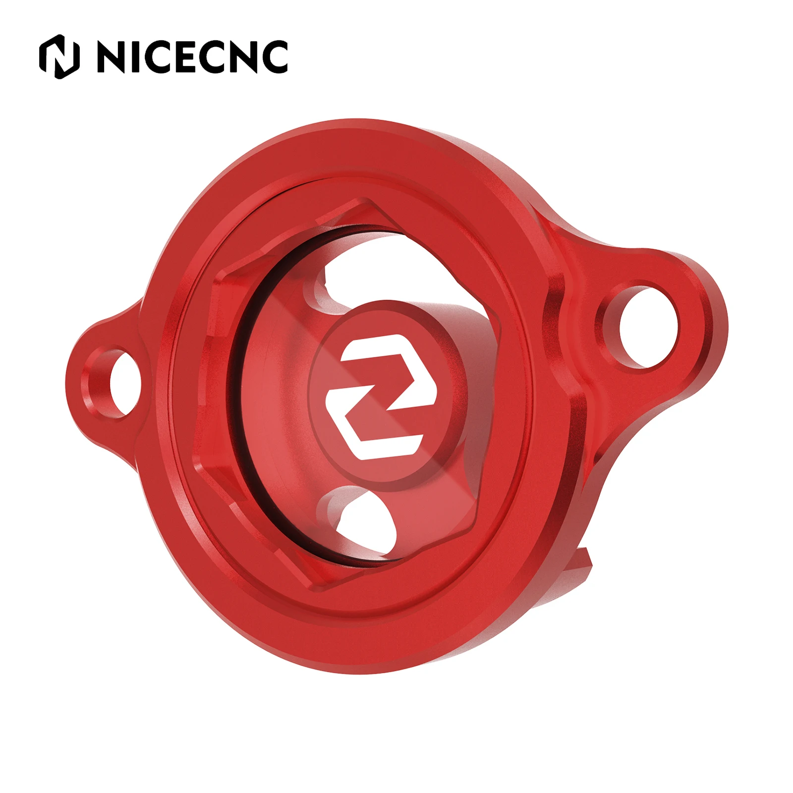 NICECNC For Honda CRF250R CRF 250R 2010 2011 2012 2013 2014 2015 2016 2017 Transparent Engine Oil Filter Cover Cap Aluminum