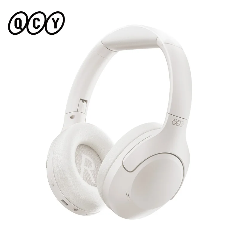 QCY H3 Lite ANC Draadloze hoofdtelefoon 40 mm driver Bluetooth 5.3-oortelefoon Actieve ruisonderdrukking Over-ear-headset Helder HD-oproep